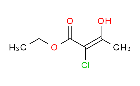 CAS No. 1522-38-9, (E)-Ethyl 2-chloro-3-hydroxybut-2-enoate