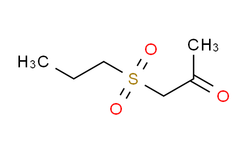 CAS No. 91313-63-2, 1-(propylsulfonyl)propan-2-one