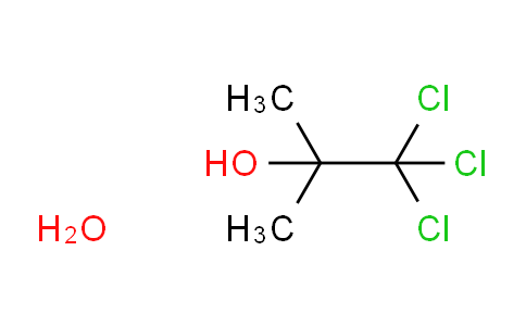 CAS No. 6001-64-5, 1,1,1-Trichloro-2-methyl-2-propanol hemihydrate