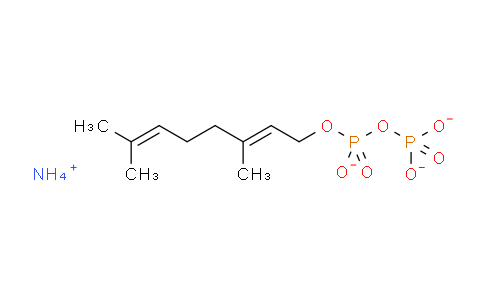 CAS No. 104715-14-2, trans-3,7-Dimethyl-2,6-octadienyl pyrophosphate ammonium salt