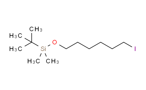 CAS No. 103483-32-5, (1,1-Dimethylethyl)[(6-iodohexyl)oxy]dimethylsilane