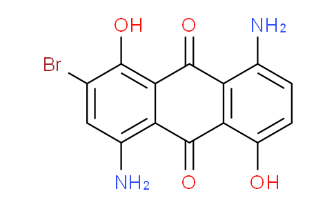 CAS No. 27312-18-1, 4,8-diamino-2-bromo-1,5-dihydroxyanthracene-9,10-dione