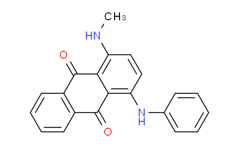 CAS No. 12769-16-3, 1-(methylamino)-4-(phenylamino)anthracene-9,10-dione