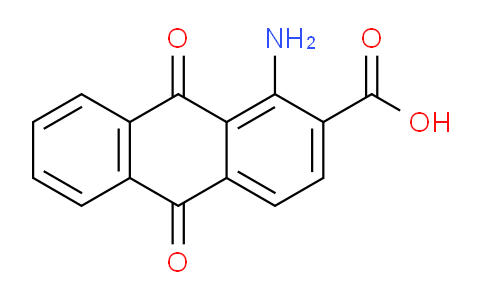 CAS No. 82-24-6, 1-amino-9,10-dioxo-9,10-dihydroanthracene-2-carboxylic acid