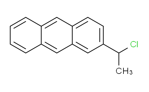 CAS No. 57323-33-8, 2-(1-chloroethyl)anthracene