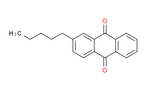 CAS No. 13936-21-5, 2-Pentylanthracene-9,10-dione