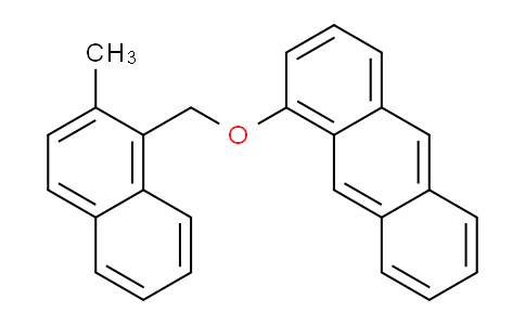CAS No. 917985-35-4, 1-((2-Methylnaphthalen-1-yl)methoxy)anthracene