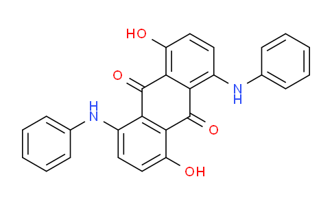 CAS No. 25632-28-4, 1,5-Dihydroxy-4,8-bis(phenylamino)anthracene-9,10-dione