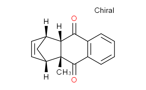 CAS No. 97804-50-7, (1R,4S,4aR,9aS)-rel-4a-Methyl-1,4,4a,9a-tetrahydro-1,4-methanoanthracene-9,10-dione