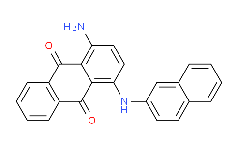 CAS No. 88653-22-9, 1-Amino-4-(naphthalen-2-ylamino)anthracene-9,10-dione
