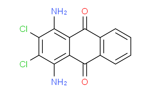 CAS No. 81-42-5, 1,4-Diamino-2,3-dichloroanthracene-9,10-dione