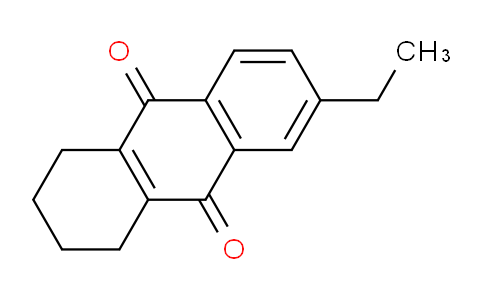 CAS No. 15547-17-8, 6-Ethyl-1,2,3,4-tetrahydroanthracene-9,10-dione