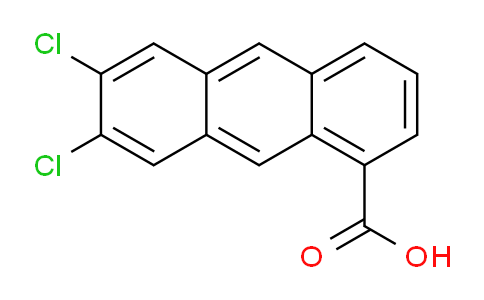 CAS No. 58236-20-7, 6,7-Dichloroanthracene-1-carboxylic acid