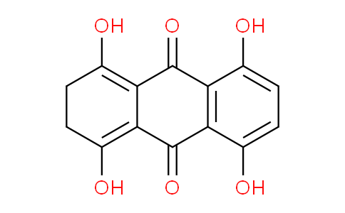 CAS No. 81-59-4, 2,3-dihydro-1,4,5,8-tetrahydroxyanthraquinone
