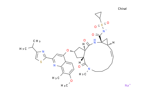 CAS No. 1241946-89-3, Simeprevir Sodium