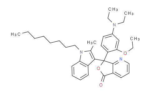 CAS No. 87563-89-1, 7-(4-(diethylamino)-2-ethoxyphenyl)-7-(2-methyl-1-octyl-1H-indol-3-yl)furo[3,4-b]pyridin-5(7H)-one