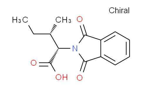 CAS No. 29588-88-3, (2S,3S)-2-(1,3-dioxoisoindolin-2-yl)-3-methylpentanoic acid