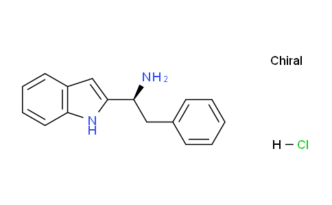 CAS No. 1212084-26-8, (S)-1-(1H-Indol-2-yl)-2-phenylethanamine hydrochloride