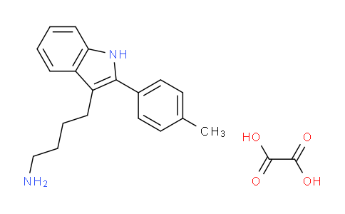 CAS No. 1177341-81-9, 4-[2-(4-Methylphenyl)-1h-indol-3-yl]butan-1-amine oxalate