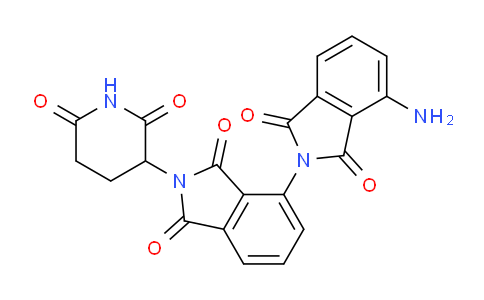 CAS No. 1795373-54-4, 4-Amino-2'-(2,6-dioxopiperidin-3-yl)-[2,4'-biisoindoline]-1,1',3,3'-tetraone