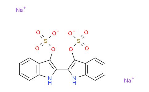 CAS No. 3875-70-5, Sodium 1H,1'H-[2,2'-biindole]-3,3'-diyl bis(sulfate)