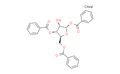 CAS No. 171866-30-1, 1,3,5-Tri-O-benzoyl-alpha-L-ribofuranose