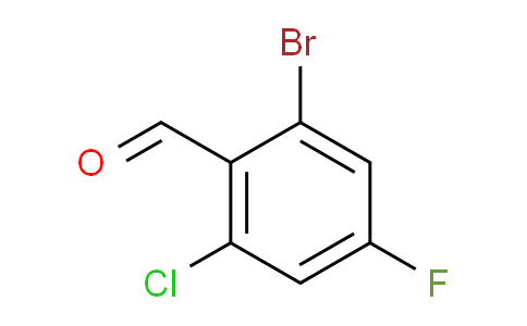 CAS No. 1433990-64-7, 2-bromo-6-chloro-4-fluorobenzaldehyde