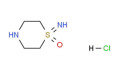 CAS No. 1633667-60-3, 1-imino-1,4-thiazinane 1-oxide;hydrochloride