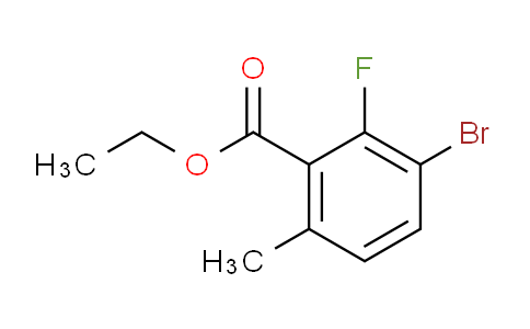 CAS No. 1805421-38-8, ethyl 3-bromo-2-fluoro-6-methylbenzoate