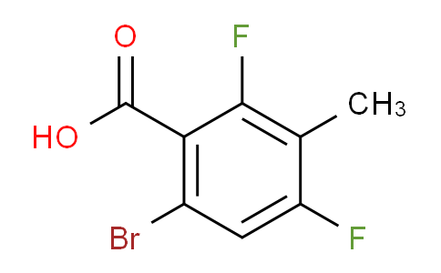 CAS No. 2055119-20-3, 6-bromo-2,4-difluoro-3-methylbenzoic acid