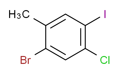 CAS No. 1349718-82-6, 1-bromo-5-chloro-4-iodo-2-methylbenzene