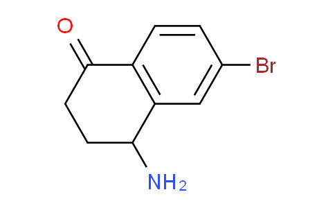 CAS No. 1391036-75-1, 4-amino-6-bromo-3,4-dihydronaphthalen-1(2H)-one