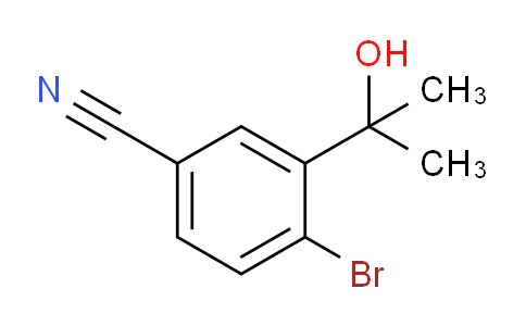 CAS No. 2228360-49-2, 4-bromo-3-(2-hydroxypropan-2-yl)benzonitrile