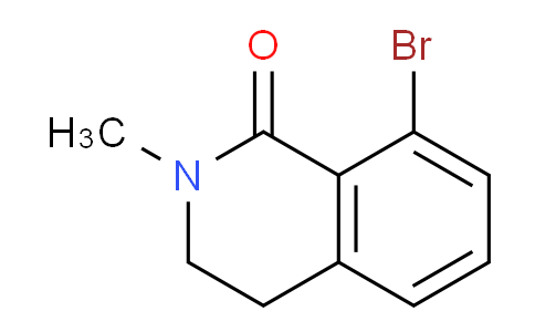 CAS No. 1368622-07-4, 8-bromo-2-methyl-3,4-dihydroisoquinolin-1-one