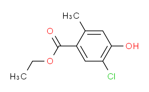 CAS No. 1850464-11-7, ethyl 5-chloro-4-hydroxy-2-methylbenzoate