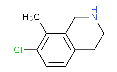CAS No. 1066822-69-2, 7-chloro-8-methyl-1,2,3,4-tetrahydroisoquinoline