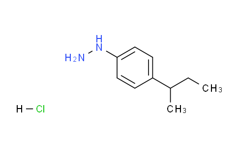 CAS No. 1049748-81-3, (4-butan-2-ylphenyl)hydrazine;hydrochloride