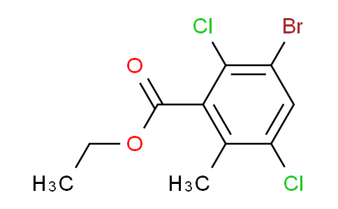CAS No. 2407966-06-5, ethyl 3-bromo-2,5-dichloro-6-methylbenzoate