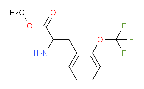 CAS No. 1404945-29-4, Methyl 2-Amino-3-[2-(trifluoromethoxy)phenyl]propanoate