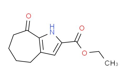 CAS No. 1979149-35-3, ethyl 8-oxo-4,5,6,7-tetrahydro-1H-cyclohepta[b]pyrrole-2-carboxylate