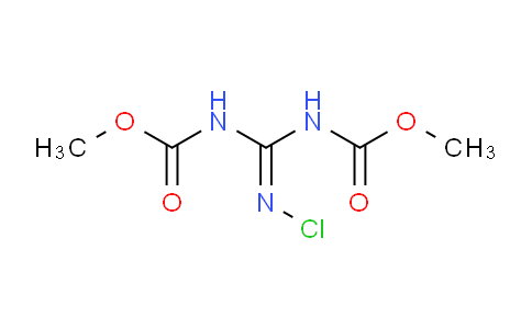 CAS No. 1596379-00-8, methyl N-(N'-chloro-N-methoxycarbonylcarbamimidoyl)carbamate