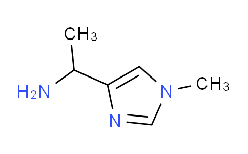 CAS No. 1491004-38-6, 1-(1-methylimidazol-4-yl)ethanamine