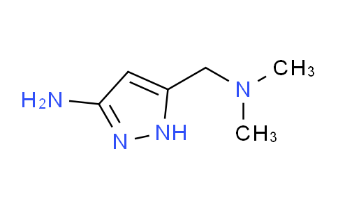 CAS No. 1312694-68-0, 5-[(dimethylamino)methyl]-1H-pyrazol-3-amine