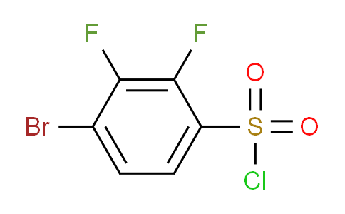 CAS No. 1133123-00-8, 4-bromo-2,3-difluorobenzenesulfonyl chloride