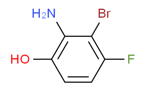 CAS No. 1805533-08-7, 2-Bromo-3-fluoro-6-hydroxyaniline