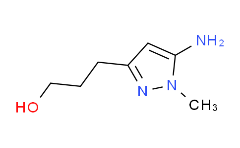 CAS No. 1888781-36-9, 3-(5-amino-1-methylpyrazol-3-yl)propan-1-ol