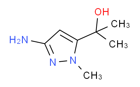CAS No. 1649468-56-3, 2-(5-amino-2-methylpyrazol-3-yl)propan-2-ol