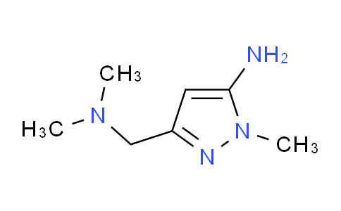 CAS No. 1174305-94-2, 5-[(dimethylamino)methyl]-2-methylpyrazol-3-amine