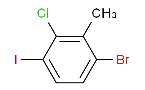 CAS No. 1799612-41-1, 1-bromo-3-chloro-4-iodo-2-methylbenzene