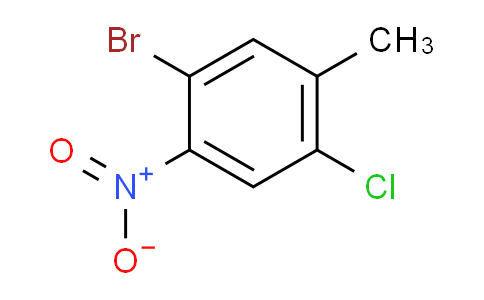 CAS No. 1160573-61-4, 1-bromo-4-chloro-5-methyl-2-nitrobenzene